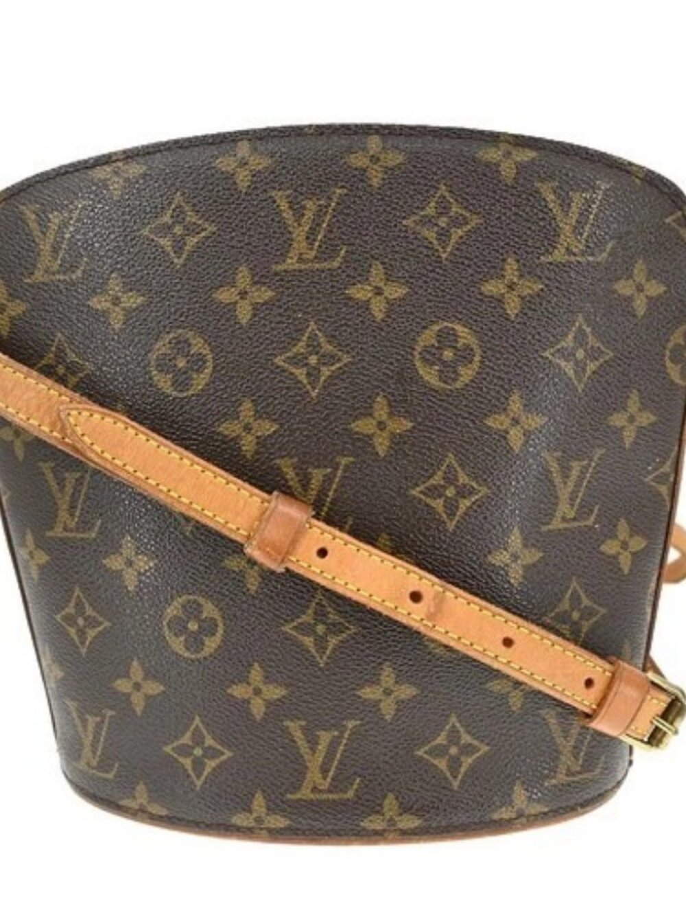 Best02 LOUIS VUITTON DROUOT SHOULDER BAG PURSE MONOGRAM M51290 YQ06627 YQ06627